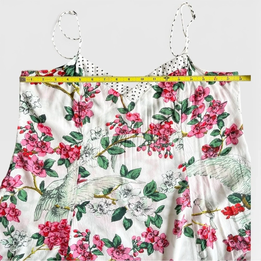 Anthropologie Layla Floral Slip Sleep Dress Size Medium - Picture 5 of 6